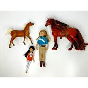 Breyer Classic Arabian Just Play Horses Mattel Breyer Rider Doll  Mixed Lot